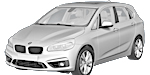 BMW F45 U250A Fault Code